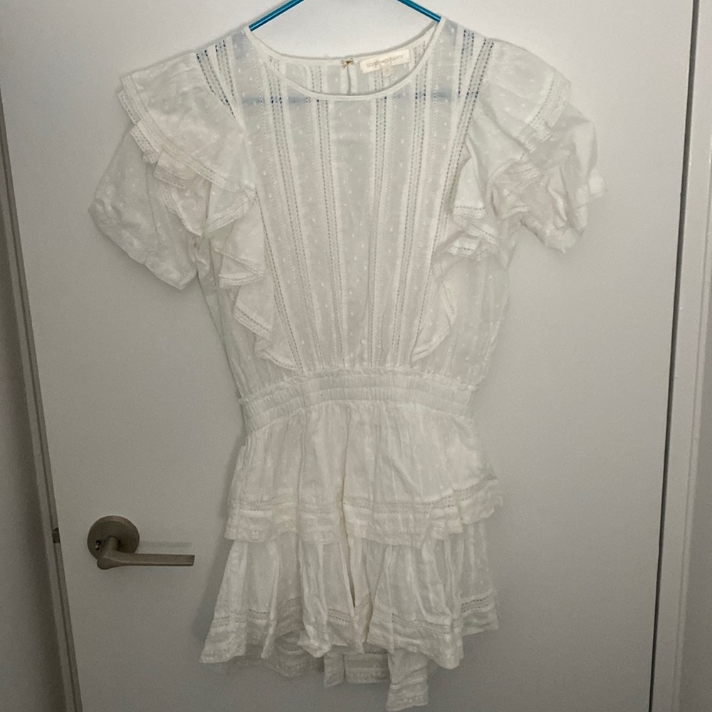 Love shack Fancy White dress